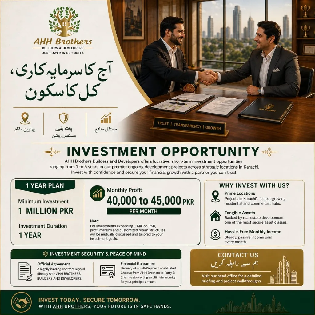 Investment Opportunity — 1 Year Plan